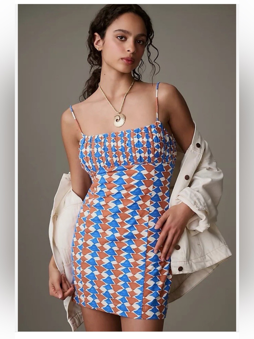 Maeve by Anthropologie
The Ophelia Sleeveless Linen Slim Mini Dress 6